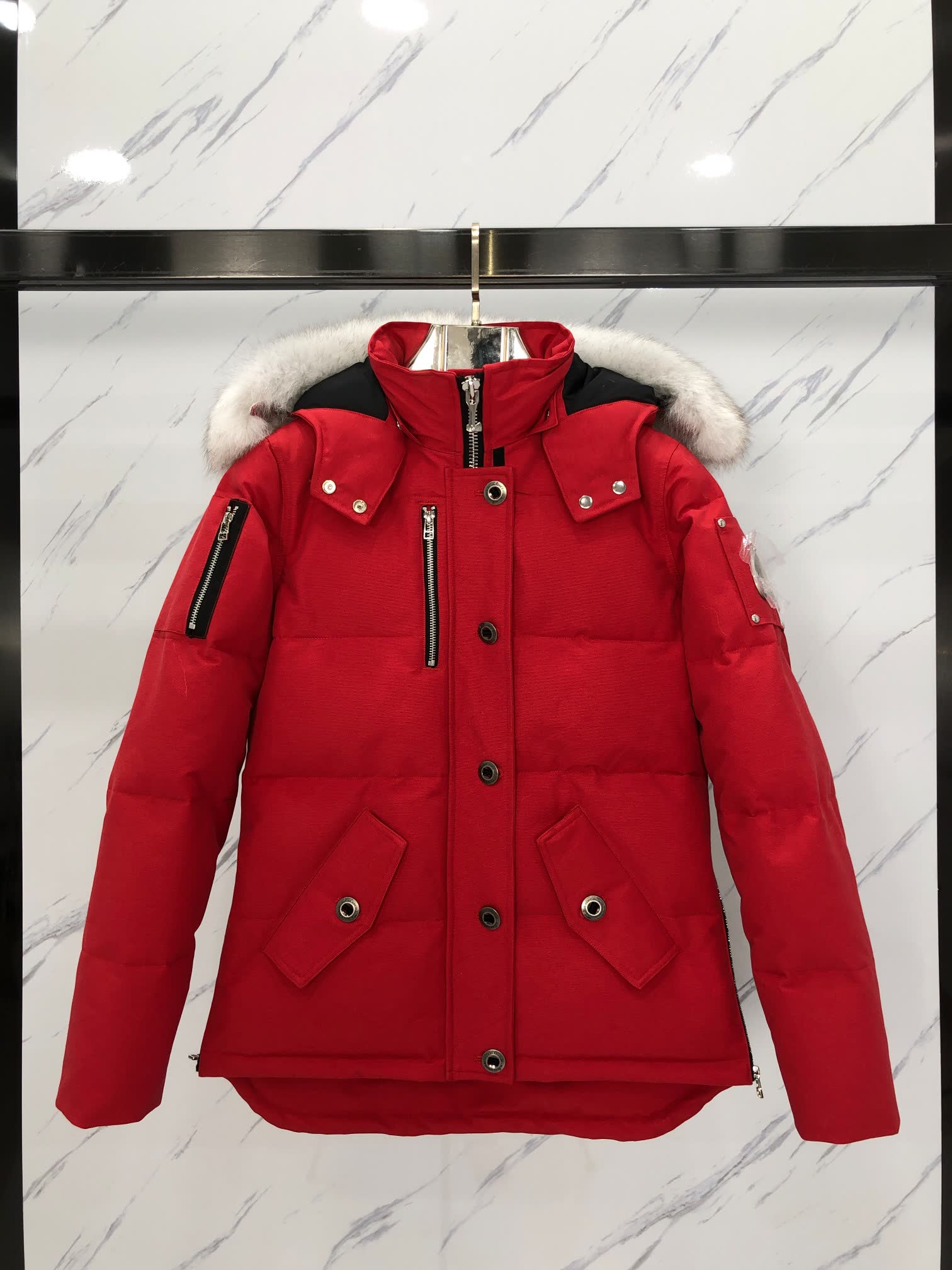 Moose Knuckles Hooded Down Puffer Jacket Moose Knuckles Hooded Down Puffer Jacket